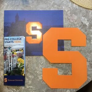 Syracuse University Booklet, “S” Logo and Pre-College brochure